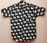 Men by House of Gulab Short Sleeves Cotton Shirt
