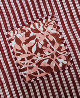 Handblock Printed Quilted Tote Bag without zip/button 17x18x 6 inches