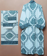 Gift Box – 1 Unisex Bathrobe, 1 Bath Towel, 2 hand Towels