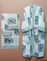 Gift Box – 1 Unisex Bathrobe, 1 Bath Towel, 2 hand Towels