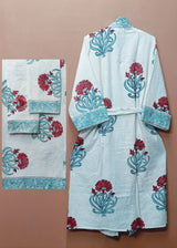 Gift Box – 1 Unisex Bathrobe, 1 Bath Towel, 2 hand Towels