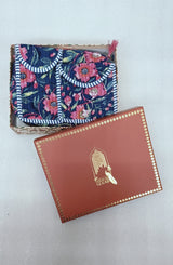 Rakhi Gift Box – Set of 5 Utility Pouches (3 Makeup Pouches, 1 Sunglass Pouch, 1 Sanitary Napkin Pouch)