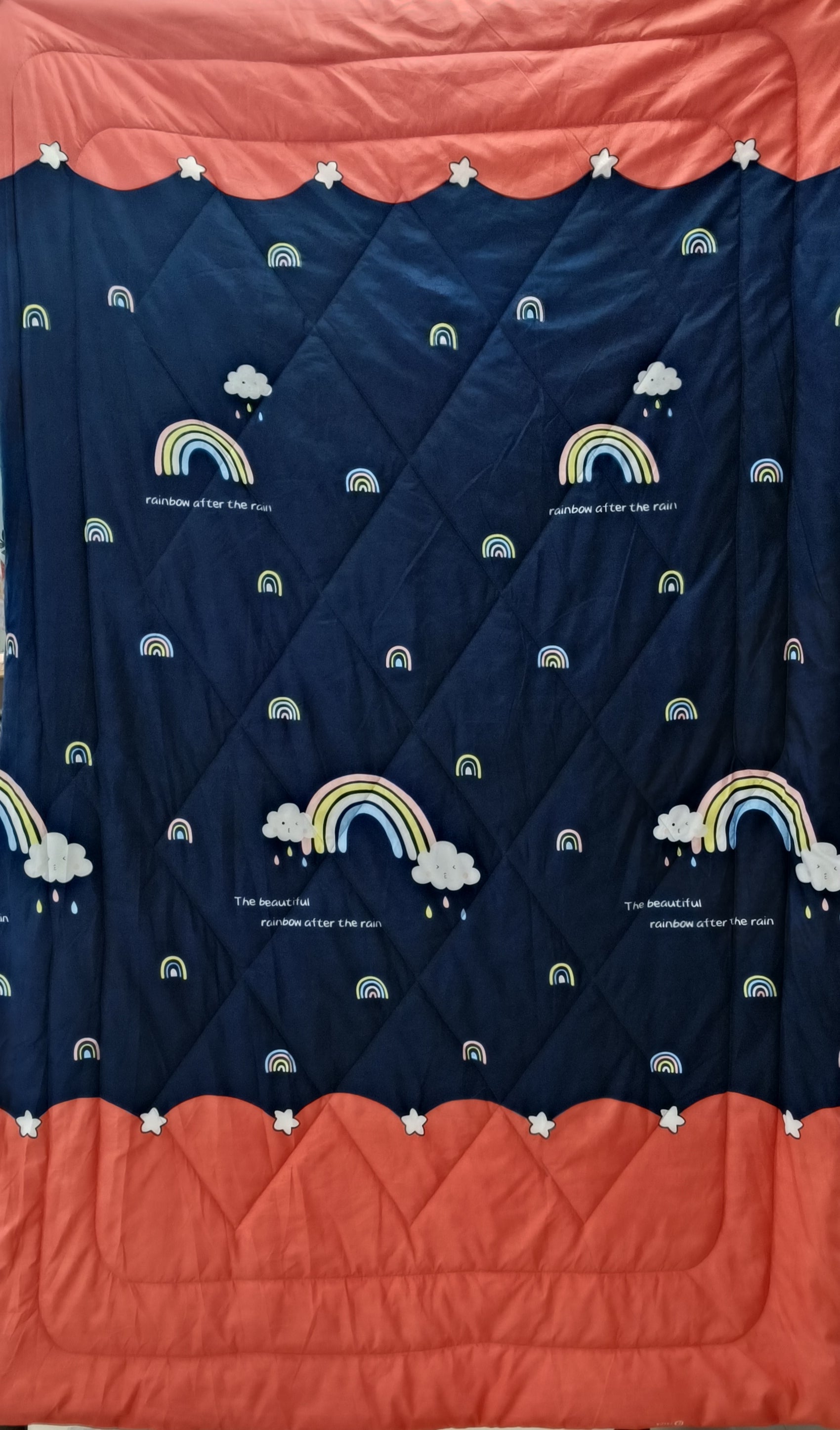 Kids Print Reversible Comforter - 60X90 Inches