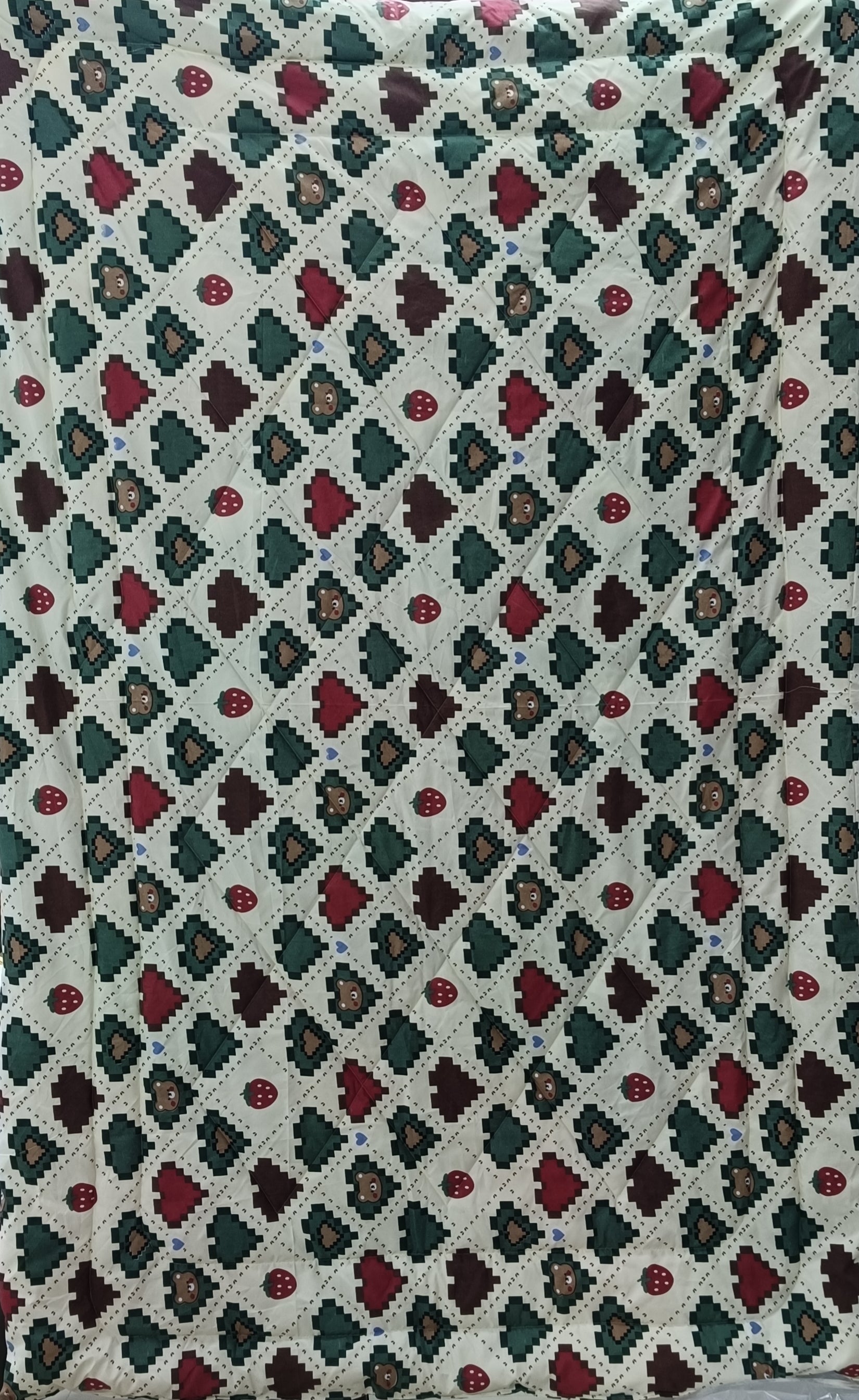 Kids Print Reversible Comforter - 60X90 Inches