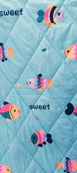 Kids Print Reversible Comforter - 60X90 Inches