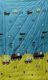 Kids Print Reversible Comforter - 60X90 Inches