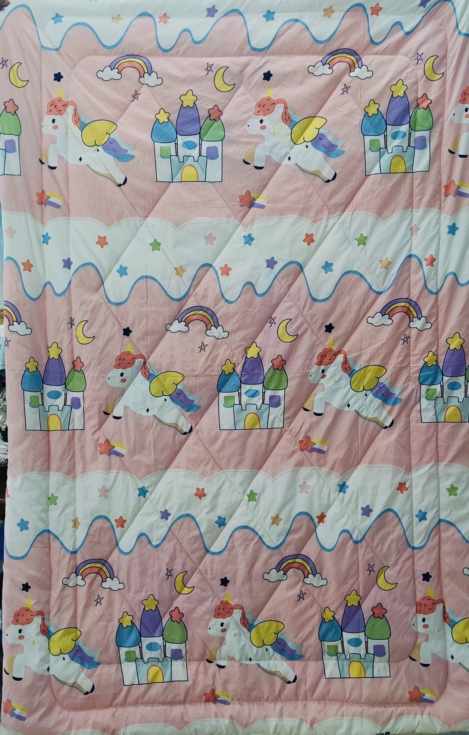 Kids Print Reversible Comforter - 60X90 Inches