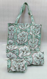 Tote Bag with set of 3 Pouches