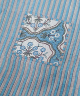 Handblock Printed Quilted Tote Bag without zip/button 17x18x 6 inches