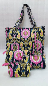 Tote Bag with set of 3 Pouches