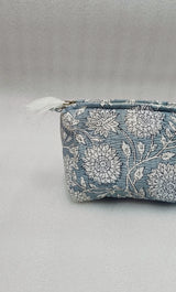 Set of 3 cosmetic bag/pouches with waterproof lining