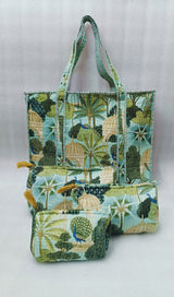 Tote Bag with set of 3 Pouches