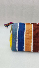Set of 3 cosmetic bag/pouches with waterproof lining