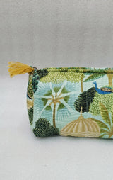 Set of 3 cosmetic bag/pouches with waterproof lining