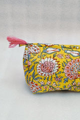 Set of 3 cosmetic bag/pouches with waterproof lining