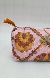 Set of 3 cosmetic bag/pouches with waterproof lining