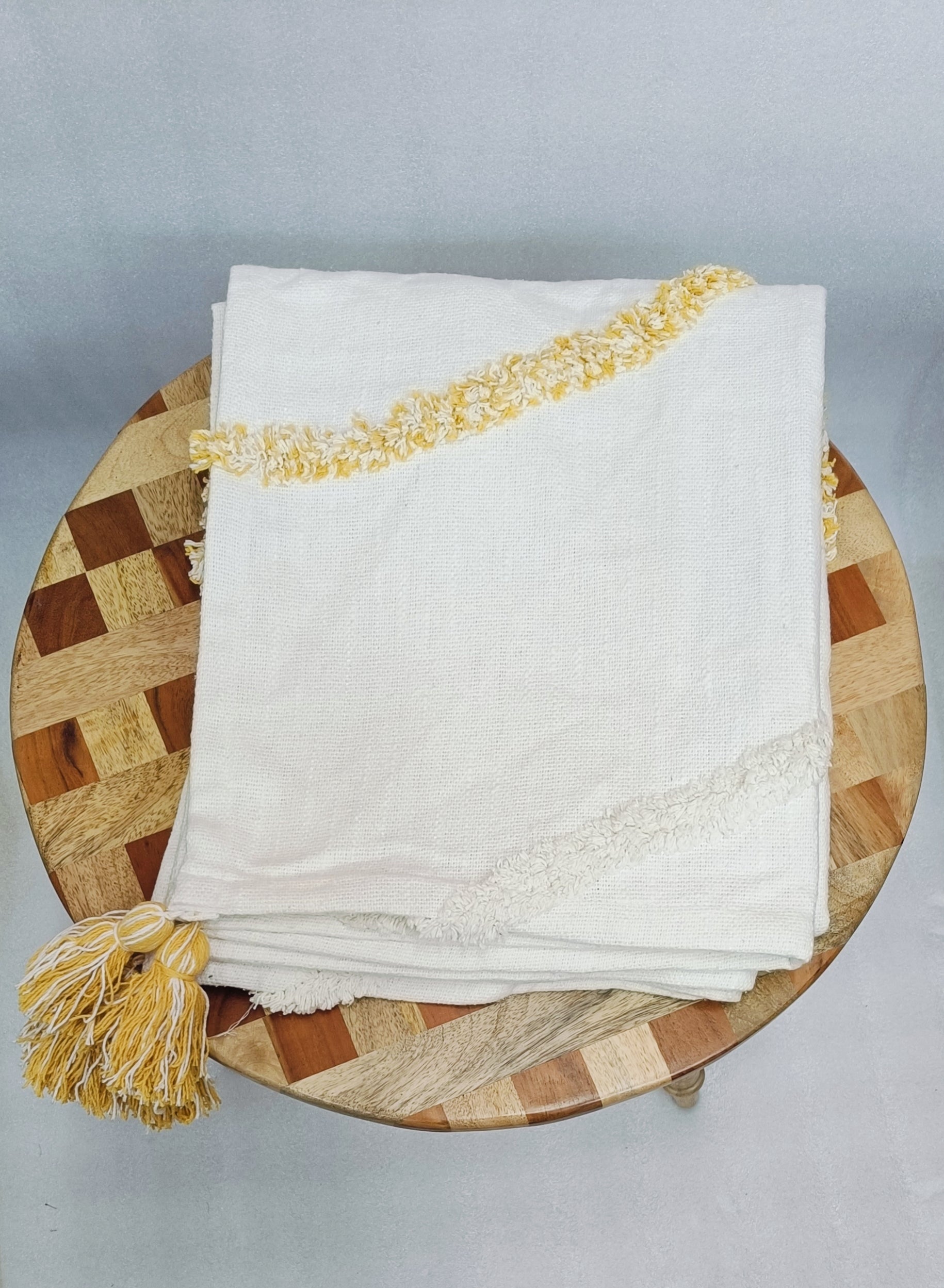 Bohemian Cotton Throw - 55X70 Inches