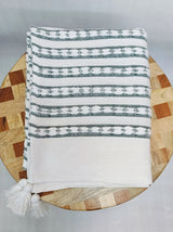 Bohemian Cotton Throw - 55X70 Inches