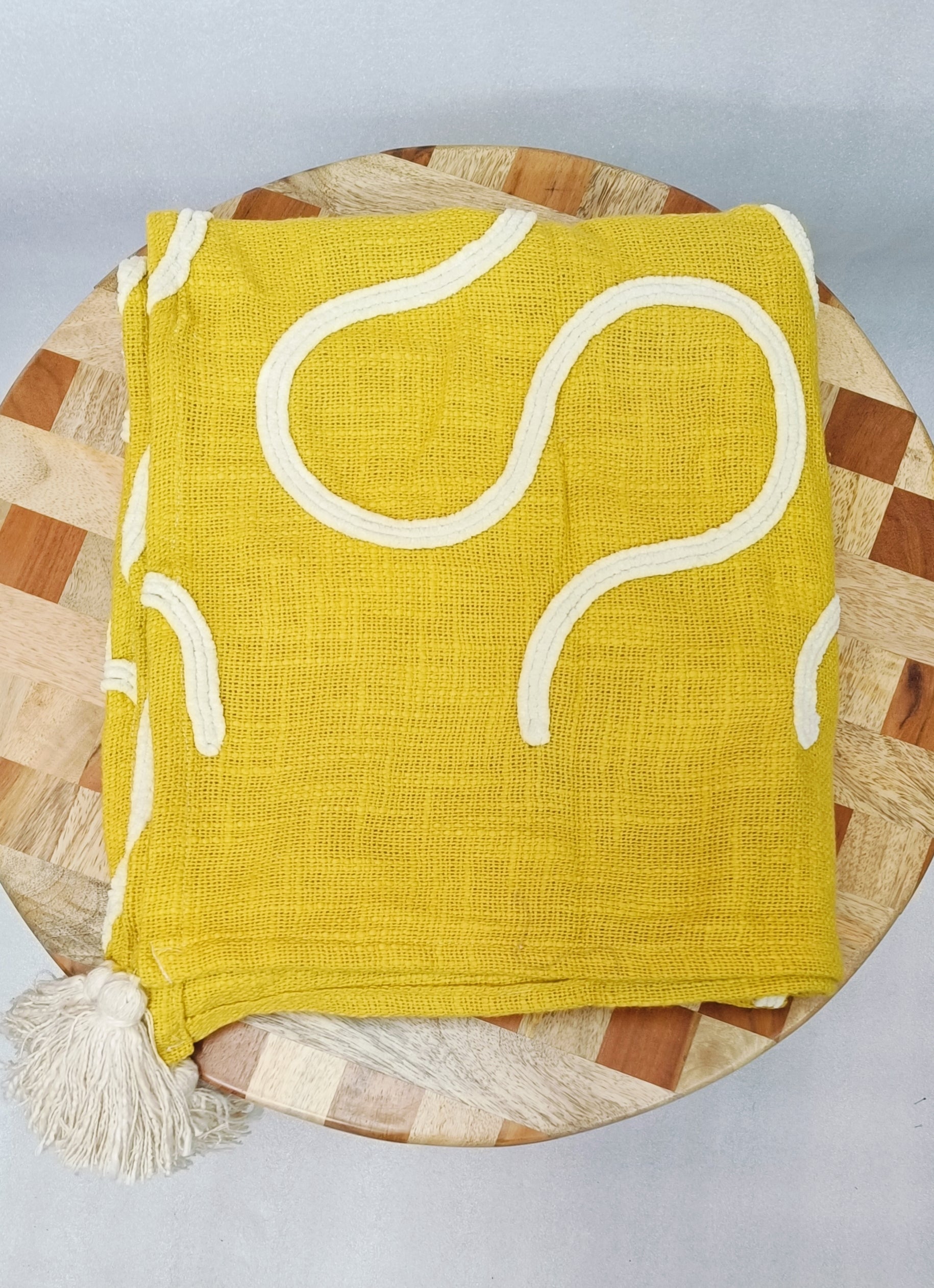 Bohemian Cotton Throw - 55X70 Inches