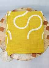 Bohemian Cotton Throw - 55X70 Inches