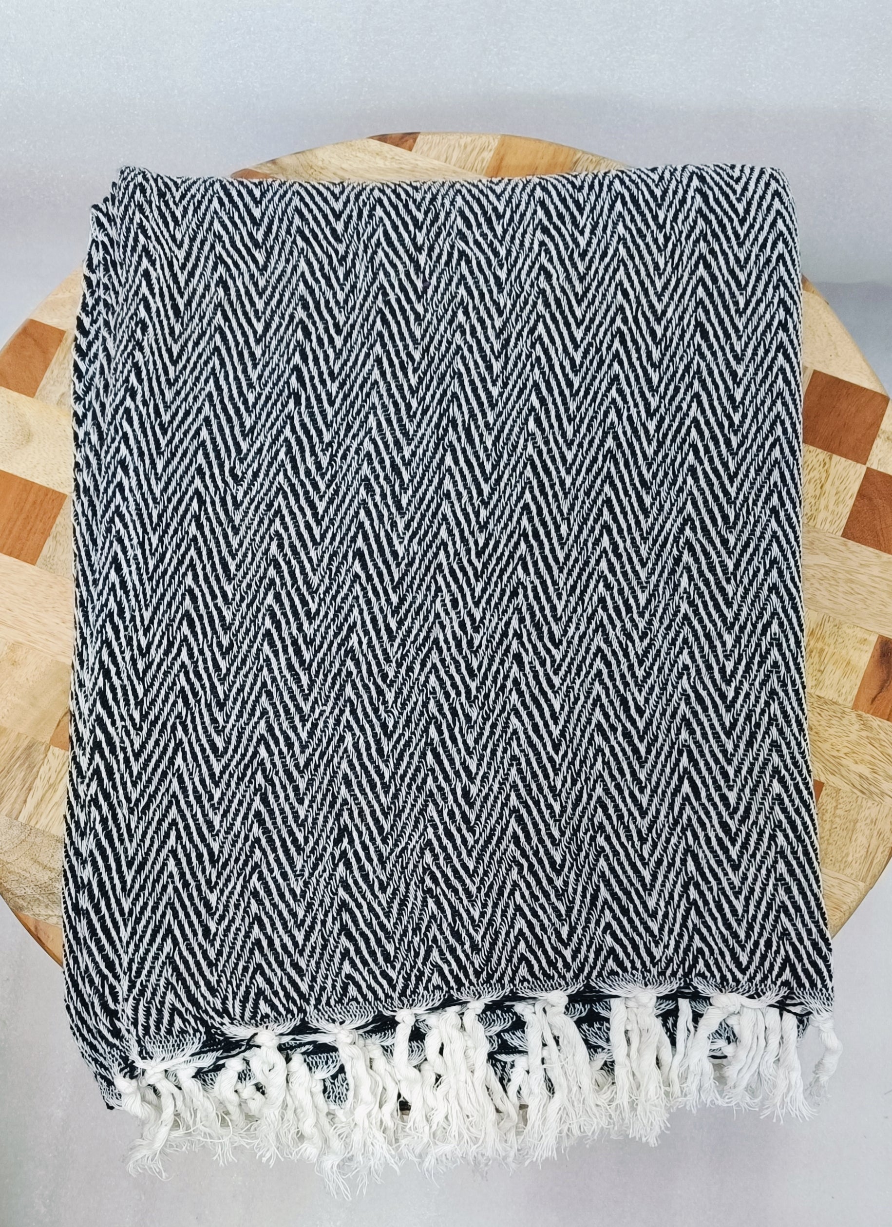 Bohemian Cotton Throw - 55X70 Inches