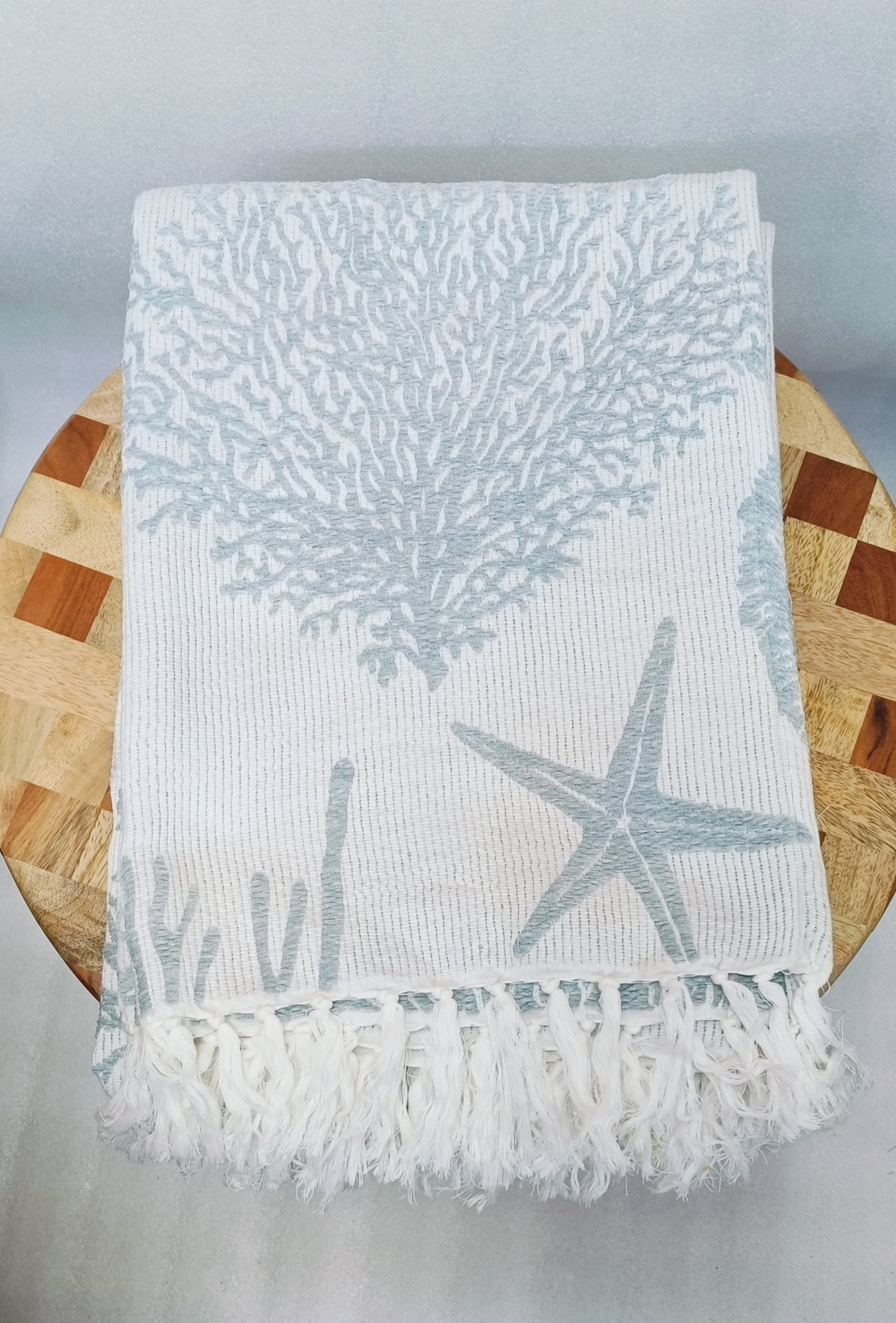 Bohemian Cotton Throw - 55X70 Inches