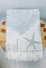 Bohemian Cotton Throw - 55X70 Inches