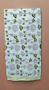 Hand Block Printed Honey Comb Cotton Hand Towel- Set of 2