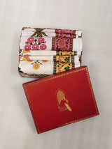 His & Her Towel Gift Set - Handblock Printed Towels - 2 Bath + 4 Hand Towels in 2 designs