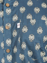 Men by House of Gulab Short Sleeves Cotton Shirt