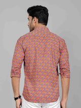Men by House of Gulab Full  Sleeves Cotton Shirt