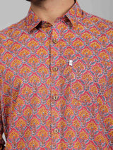 Men by House of Gulab Full  Sleeves Cotton Shirt