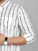 Men by House of Gulab Full  Sleeves Cotton Shirt
