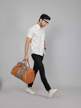 Men by House of Gulab Short Sleeves Cotton Shirt