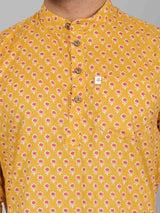 Men by House of Gulab Full Sleeves Cotton Kurta Collar Shirt