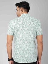 Men by House of Gulab Short Sleeves Cotton Shirt