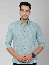 Men by House of Gulab Full  Sleeves Cotton Shirt