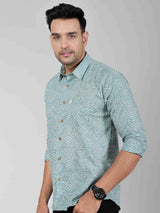 Men by House of Gulab Full  Sleeves Cotton Shirt
