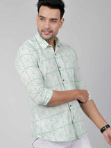 Men by House of Gulab Full  Sleeves Cotton Shirt