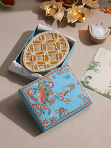 Diwali Gift Box – Set of 6 Premium Handcrafted Beaded Coasters