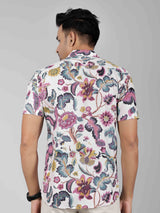 Men by House of Gulab Cuban Collar Cotton Shirt