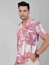 Men by House of Gulab Cuban Collar Cotton Shirt