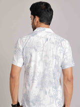 Men by House of Gulab Cuban Collar Cotton Shirt