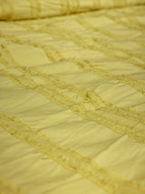 King Size Double Bed Tufted Cotton Quilt with Microfibre filling & 2 Pillow Covers