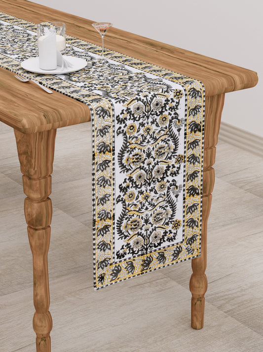 Handblock printed Table runner - 12X70 inch13110202