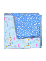 60X90 Inches Reversible Kids Print Cotton Dohar