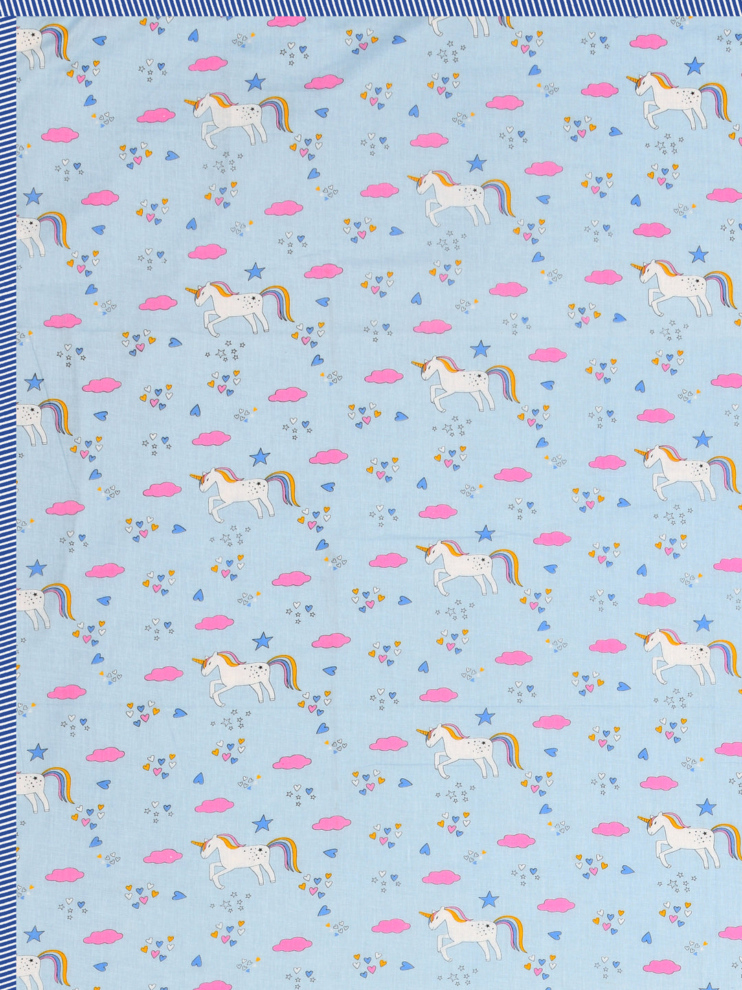 60X90 Inches Reversible Kids Print Cotton Dohar