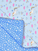 60X90 Inches Reversible Kids Print Cotton Dohar