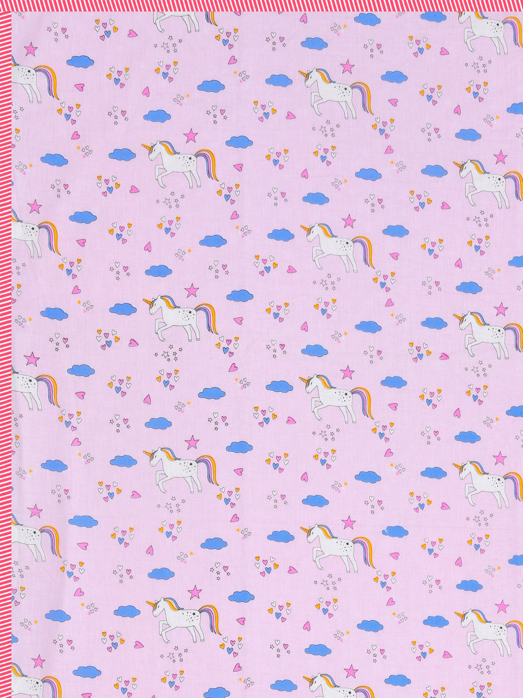 60X90 Inches Reversible Kids Print Cotton Dohar