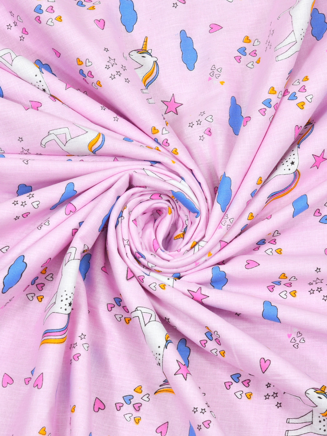 60X90 Inches Reversible Kids Print Cotton Dohar